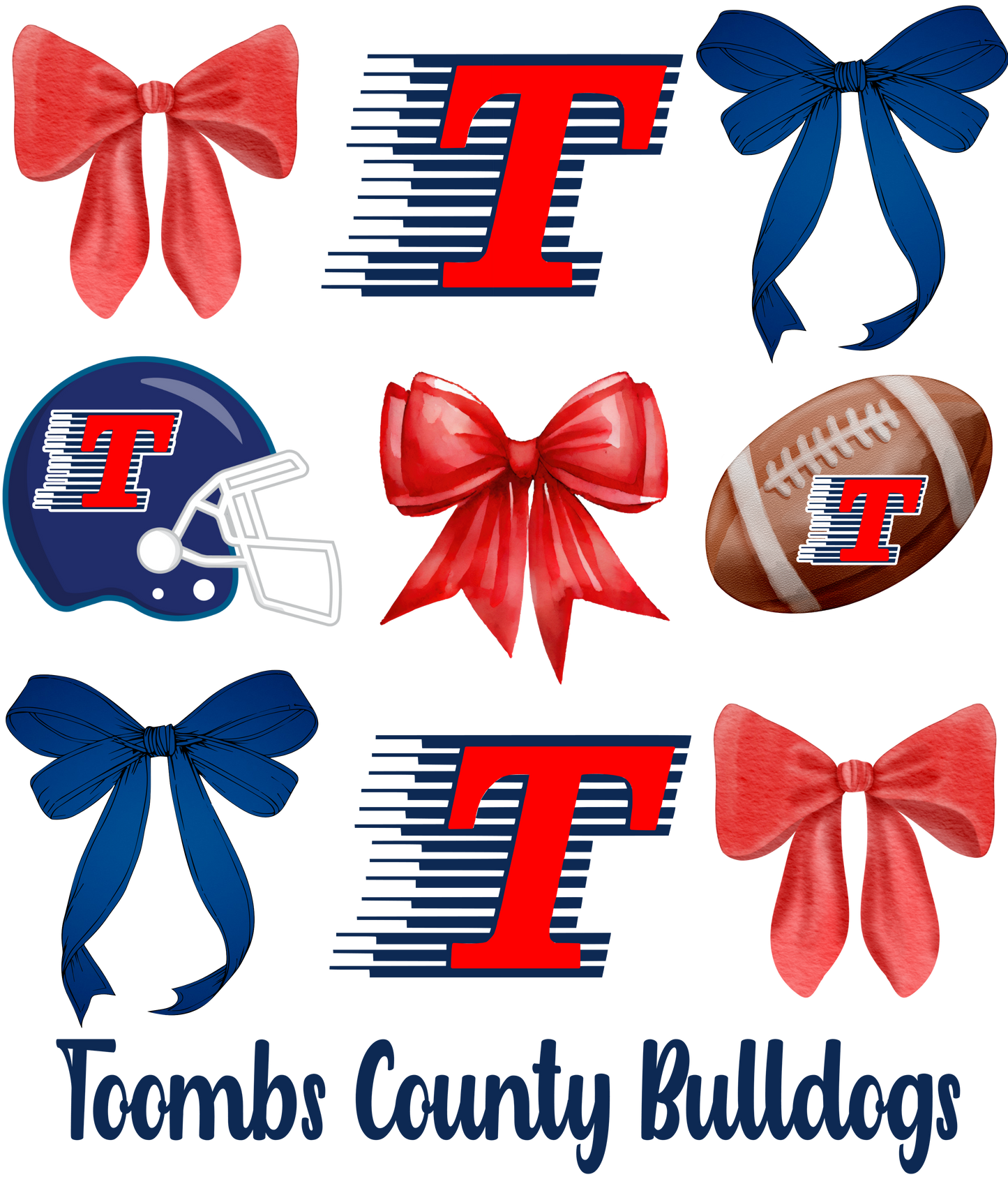 Toombs County Coquette Design