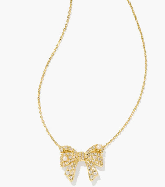 Gold Bow Necklace (PREORDER)