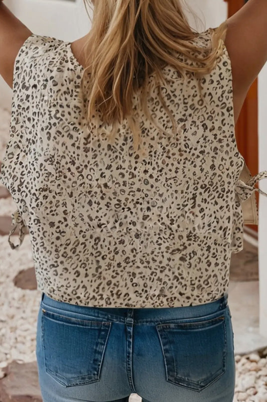 Leopard Print Top (PLUS SIZES AVAILABLE)